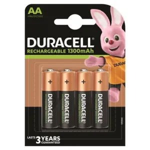 Wiederaufladbare Batterie Hr6 Aa 1300 Mah 4 Einheit von Duracell | Fesselliebe.de
