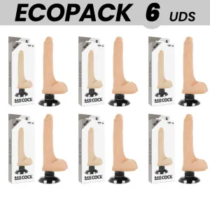 Basecock Realistischer Vibrator 2-1 natürlich 18,5 cm -O- 4 cm von Basecock | Fesselliebe.de