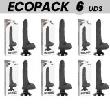Basecock Realistischer Vibrator 2-1 Schwarz 18,5 cm -O- 4 cm von Basecock | Fesselliebe.de