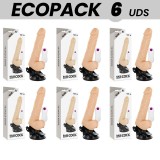 Basecock Realistischer Vibrator mit Fernbedienung natürlich mit Hoden 19,5 cm -O- 4 cm von Basecock | Fesselliebe.de
