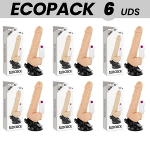 Basecock Realistischer Vibrator mit Fernbedienung natürlich mit Hoden 19,5 cm -O- 4 cm von Basecock | Fesselliebe.de