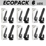 Basecock Realistischer Vibrator mit Fernbedienung Schwarz 19,5 cm -O- 4 cm von Basecock | Fesselliebe.de