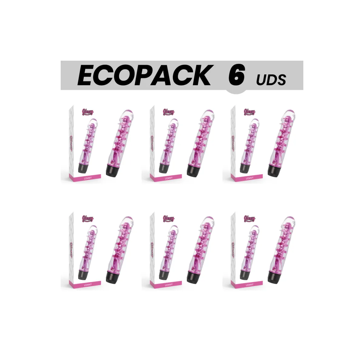 Glossy Lenny Vibrator Rosa von Glossy | Fesselliebe.de