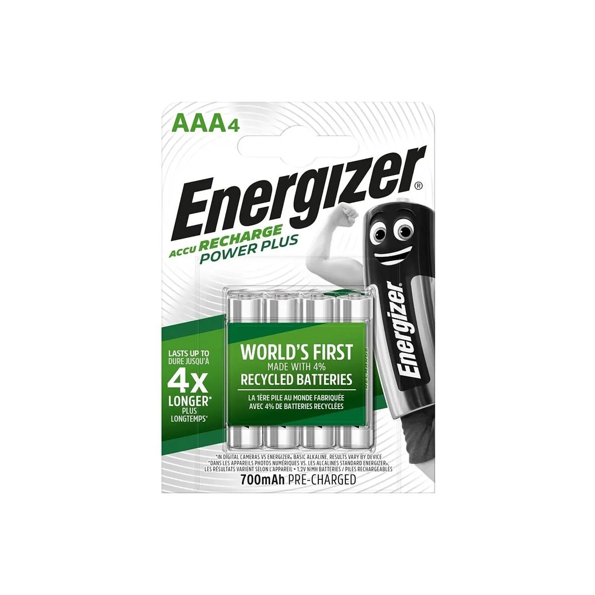 Wiederaufladbare Batterien Aaa4 Blister 4 von Energizer | Fesselliebe.de