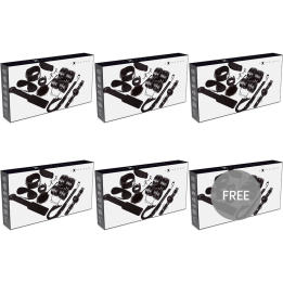 Bdsm-Fetisch-Kit Schwarz Serie 5+1 Kostenlos von Experience | Fesselliebe.de