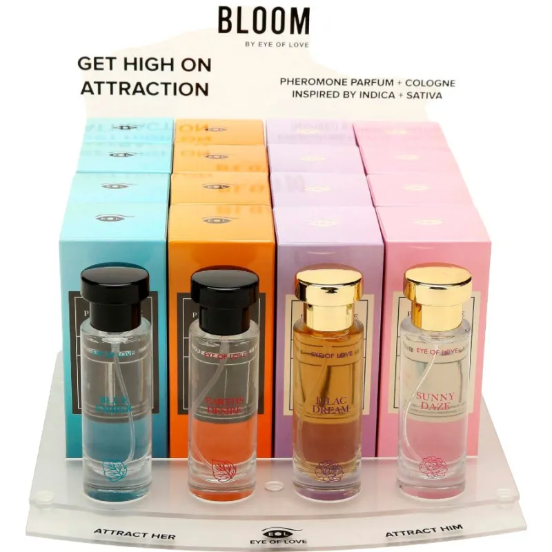 Bloom Display 4x4 Parfüme 30 ml von Eye Of Love | Fesselliebe.de