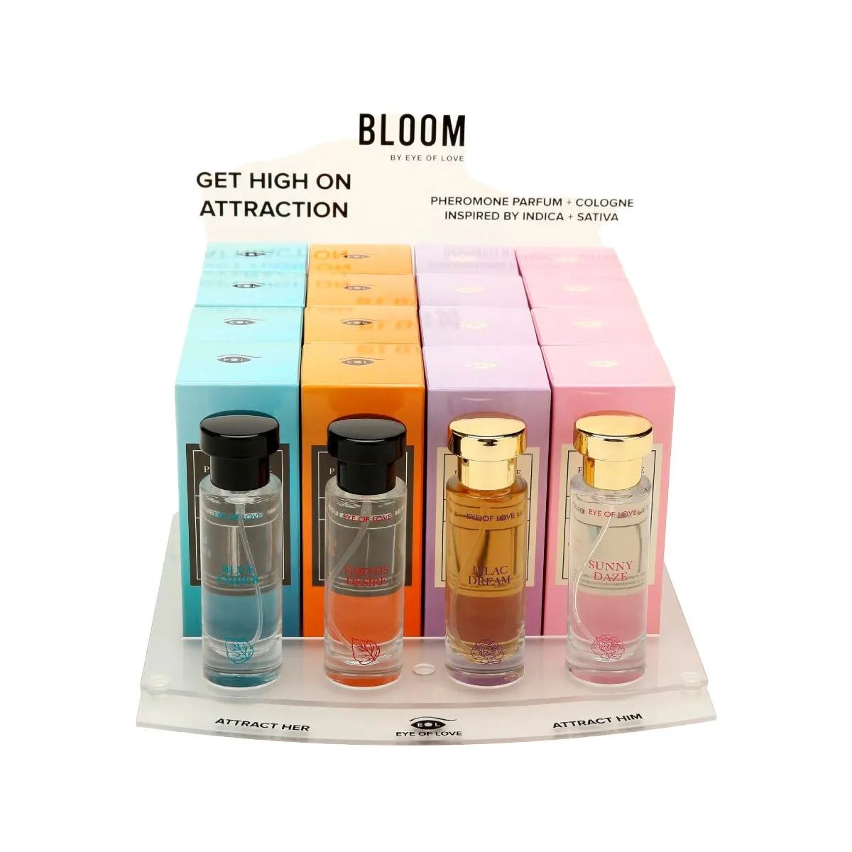Bloom Display 4x4 Parfüme 30 ml von Eye Of Love | Fesselliebe.de