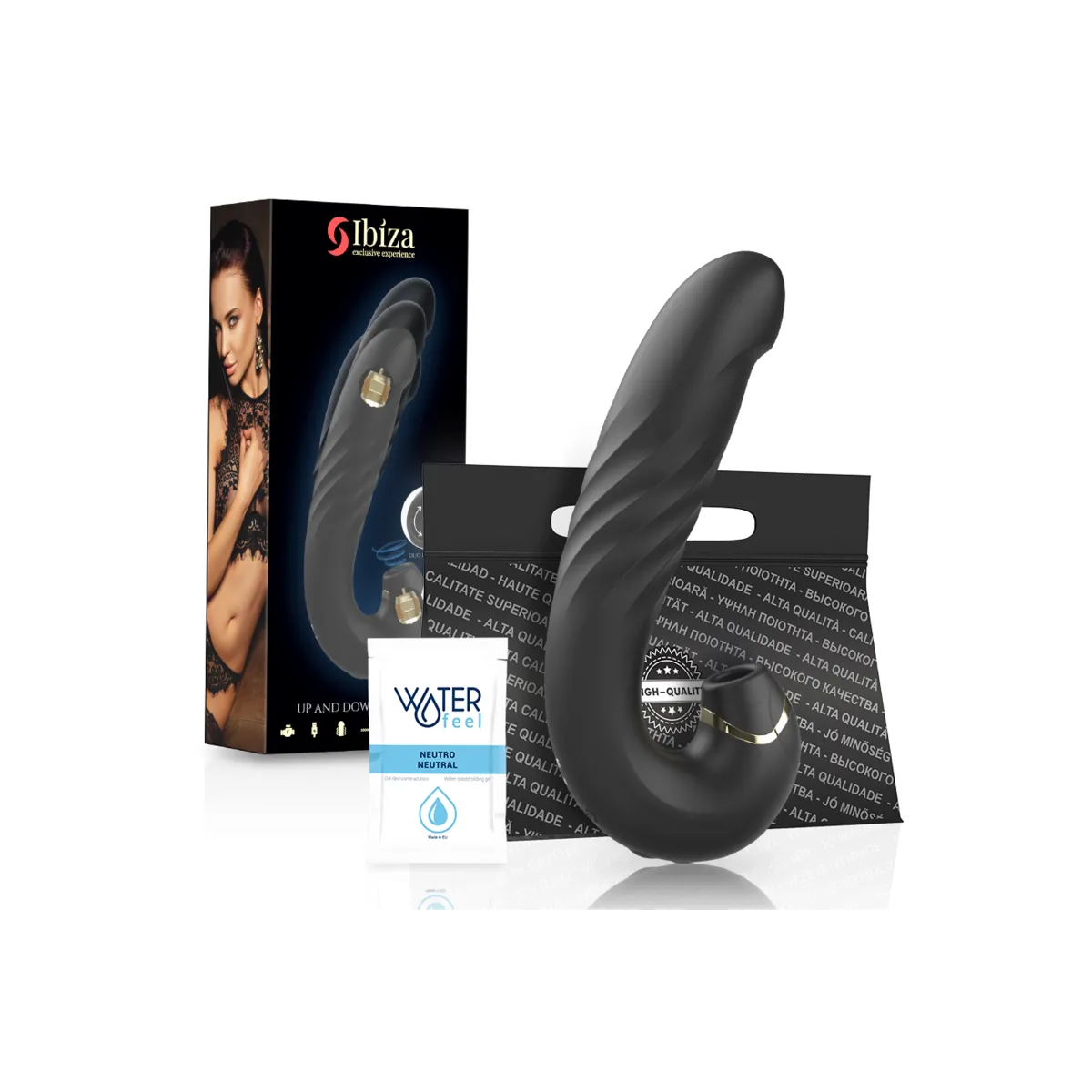 Clip Up & Down + Vibrator + Klitoris-Saugung von Ibiza | Fesselliebe.de