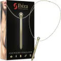Clit Pocket Stimulator Halskette Usb-Ladegert 12 Vibrationsmodi Golden 12,2 X 1,5 von Ibiza