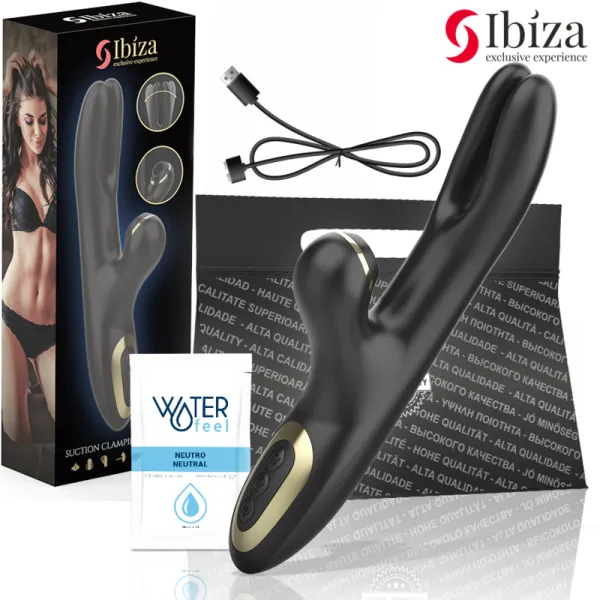 Doppelvibrator Klemme Schwarz von Ibiza | Fesselliebe.de