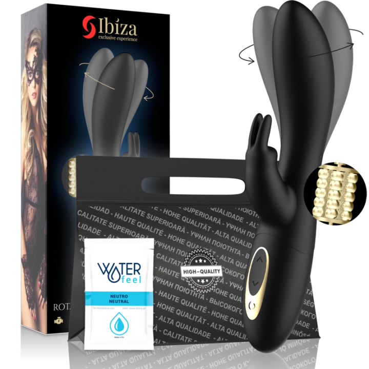 Kraftvoller Perlenrotator mit Rabbit von Ibiza | Fesselliebe.de