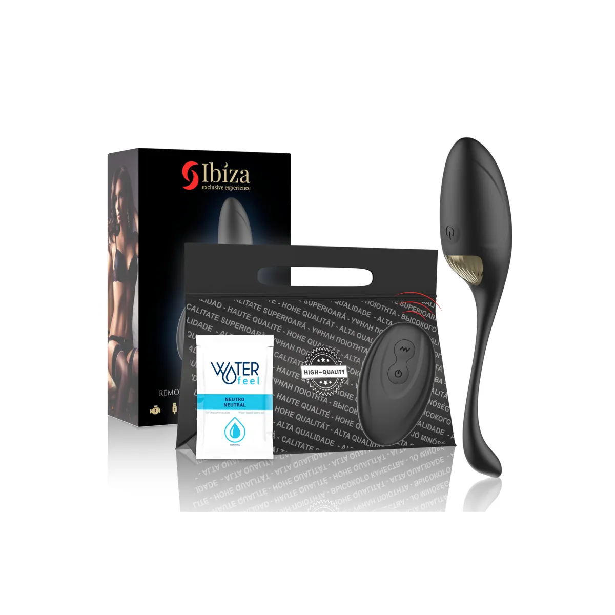 Leistungsstarker Eiervibrator mit Fernbedienung von Ibiza | Fesselliebe.de