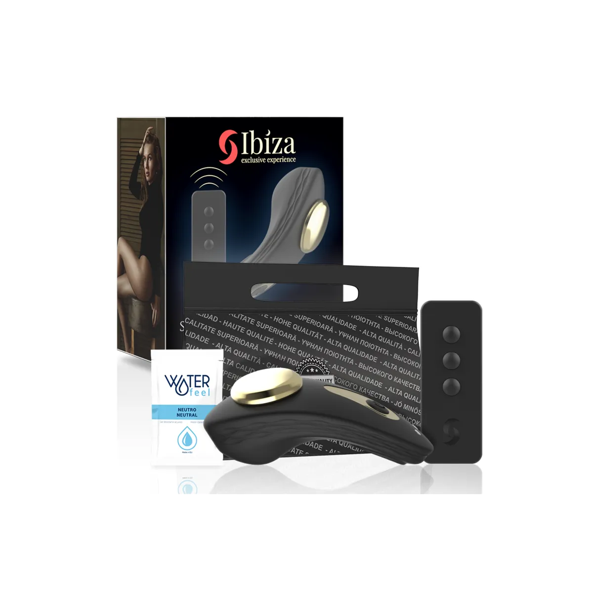 Silikon-Höschenvibrator mit Fernbedienung von Ibiza | Fesselliebe.de