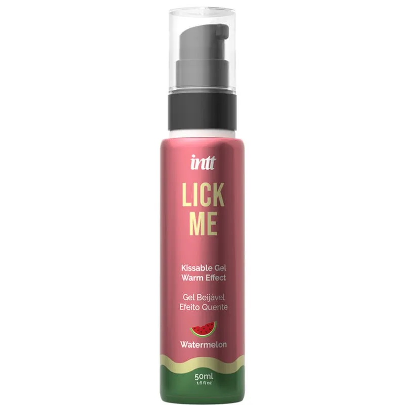 Lick Me Wassermelone Essbares Gel Wärmeeffekt von Intt Lubricants | Fesselliebe.de