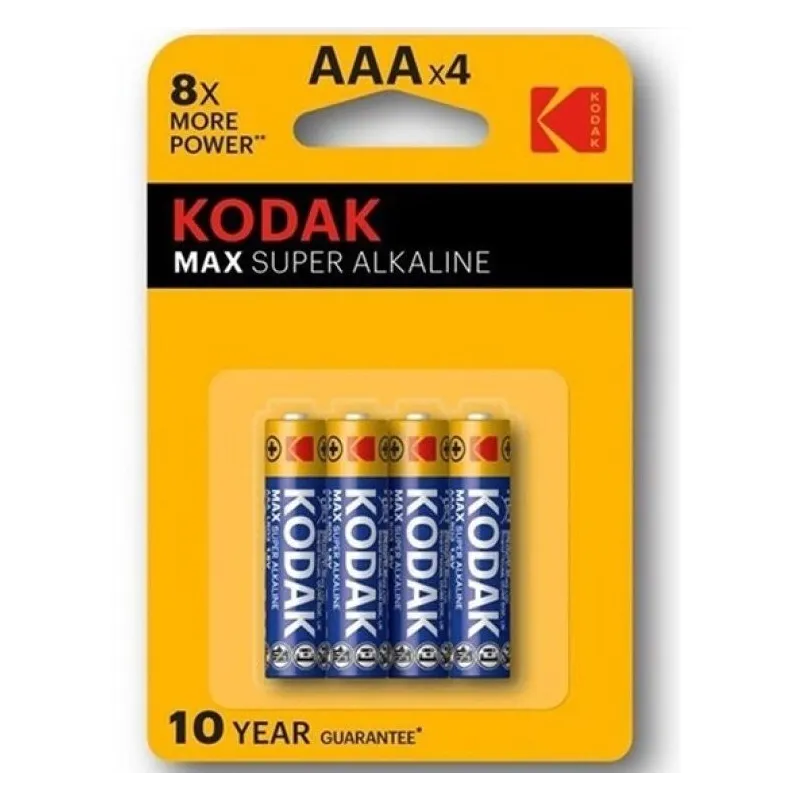 Max Super Alkaline Batterie Aaa Lr03 Blister * 4 von Kodak | Fesselliebe.de