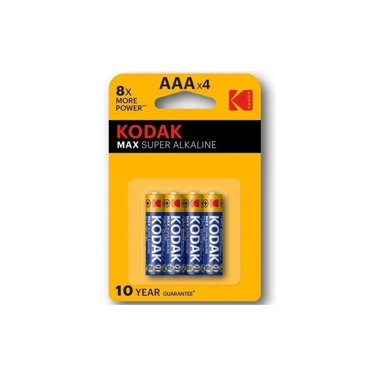 Max Super Alkaline Batterie Aaa Lr03 Blister * 4 von Kodak | Fesselliebe.de