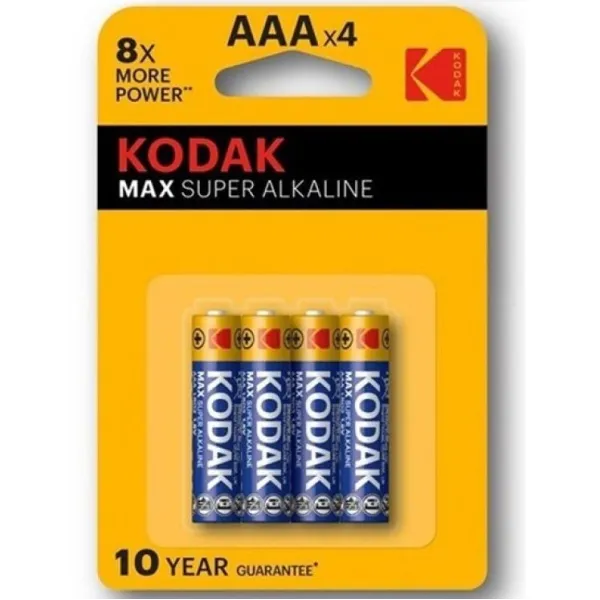 Max Super Alkaline Batterie Aaa Lr03 Blister * 4 von Kodak | Fesselliebe.de
