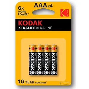 Xtralife Alkaline Batterie Aaa Lr03 Blister * 4 von Kodak | Fesselliebe.de