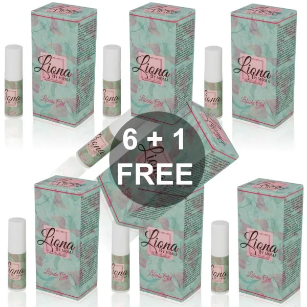 Vibrator Liquid Libido Gel 6 + 1 von Liona By Moma | Fesselliebe.de