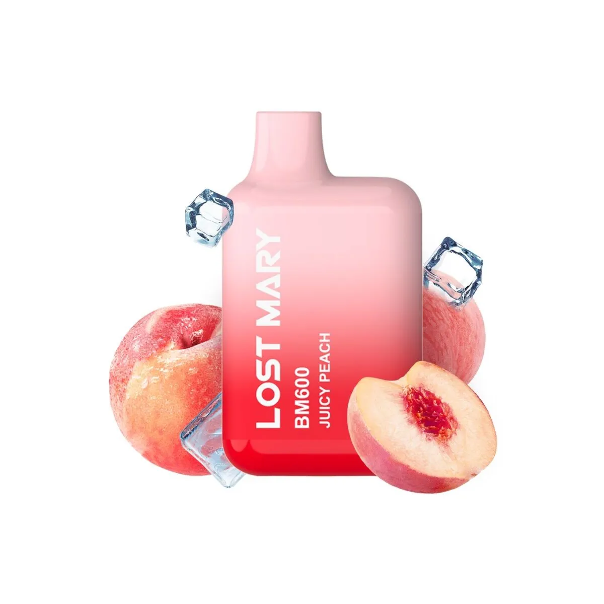 Bm600 Nicotine Vaper 2% Einweg, Saftiger Peach von Lost Mary | Fesselliebe.de