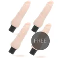 Sven Selbstschmierender Vibrator 18,5 cm -O- 3,3 cm 3 + 1 Gratis von Loveclone