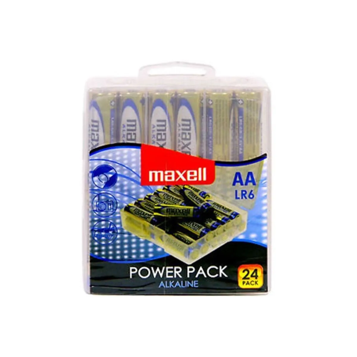 Alkaline Batterie Aa Lr6 Stück * 24 Batterien von Maxell | Fesselliebe.de