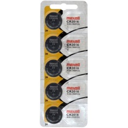 Cr2016 3v Lithium-Knopfzelle, Blister*5 von Maxell | Fesselliebe.de