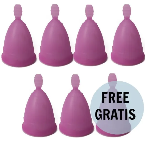 Menstrual Cup Lila Grösse S 6 + 1 Frei von Nina Kikí | Fesselliebe.de
