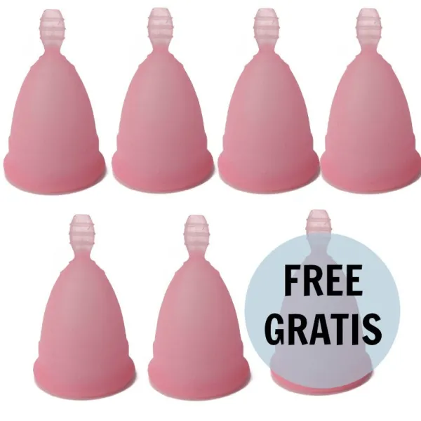 Menstrual Cup Rosa Grösse S 6 + 1 Frei von Nina Kikí | Fesselliebe.de