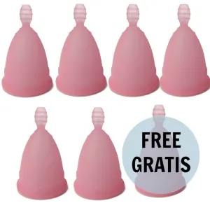Menstrual Cup Rosa Grösse S 6 + 1 Frei von Nina Kikí | Fesselliebe.de
