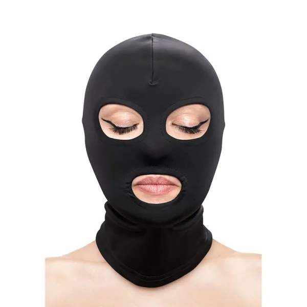 Fetish & Fashion Augen- und Mundmaske Nylon Schwarz von Ns Novelties | Fesselliebe.de