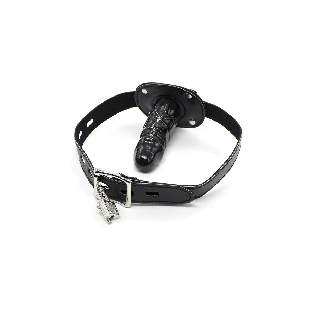 Tpe Penis Gag mit Vorhngeschloss L von Ohmama Fetish | Fesselliebe.de