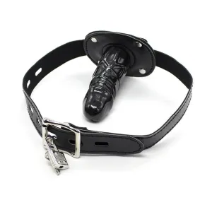 Tpe Penis Gag mit Vorhngeschloss L von Ohmama Fetish | Fesselliebe.de