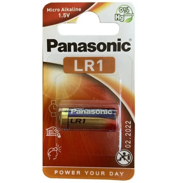 Alkaline Battery Lr1 1,5v Blister 1 Einheit von Panasonic | Fesselliebe.de