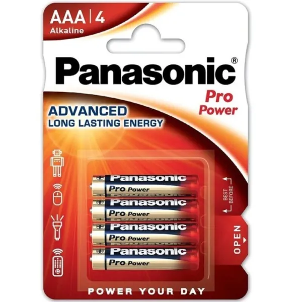 Pro Power Alkaline Aaa Batterie Lr03 Blister*4 von Panasonic | Fesselliebe.de