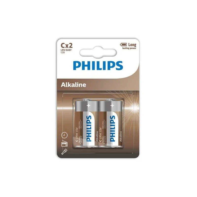 Alkaline Batterien C Lr14 Blister*2 von Phillips | Fesselliebe.de