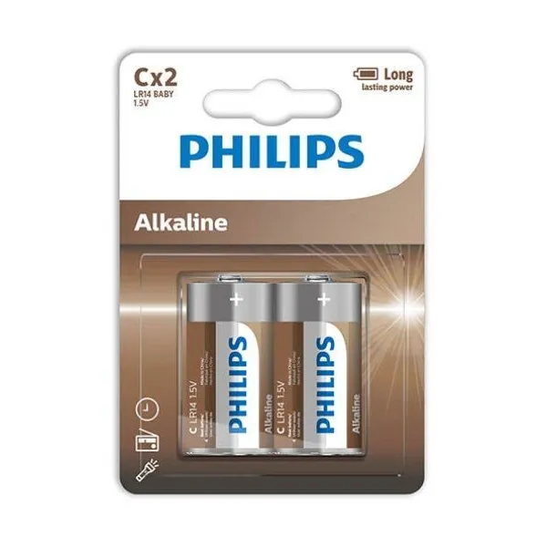 Alkaline Batterien C Lr14 Blister*2 von Phillips | Fesselliebe.de