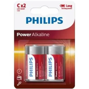 Power Alkaline Batterie C Lr14 Blister*2 von Phillips | Fesselliebe.de