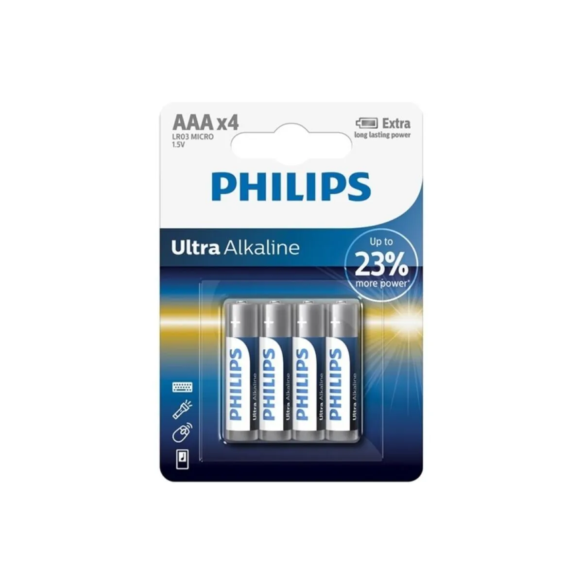 Ultra Alkalibatterie Aaa Lr03 4 Einheit von Phillips | Fesselliebe.de
