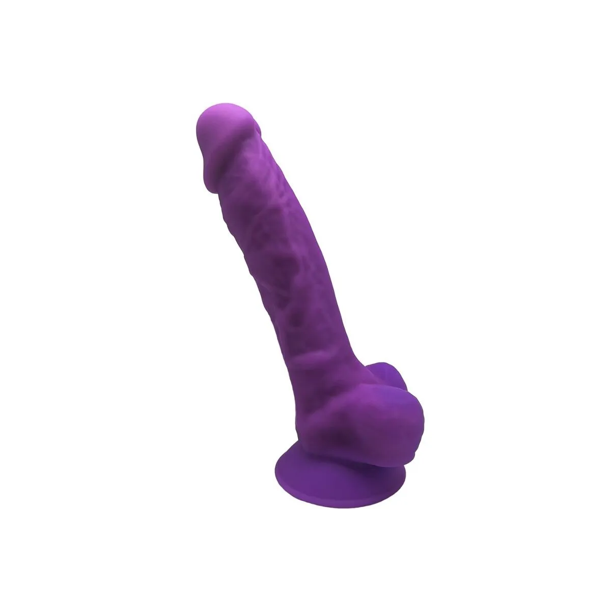 Model 1 Realistischer Penis Premium Silexpan Silikon Violett 17,5 cm von Silexd | Fesselliebe.de
