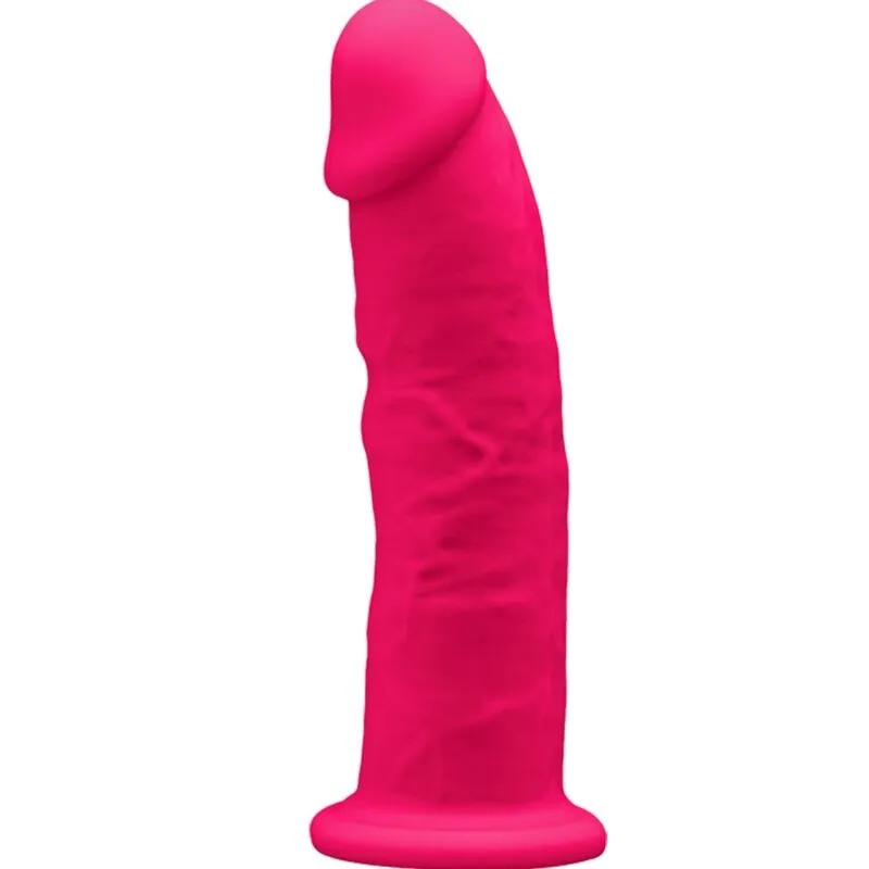 Modell 2 Realistischer Penis Premium Silexpan Silikon Fuchsia 15 cm von Silexd | Fesselliebe.de