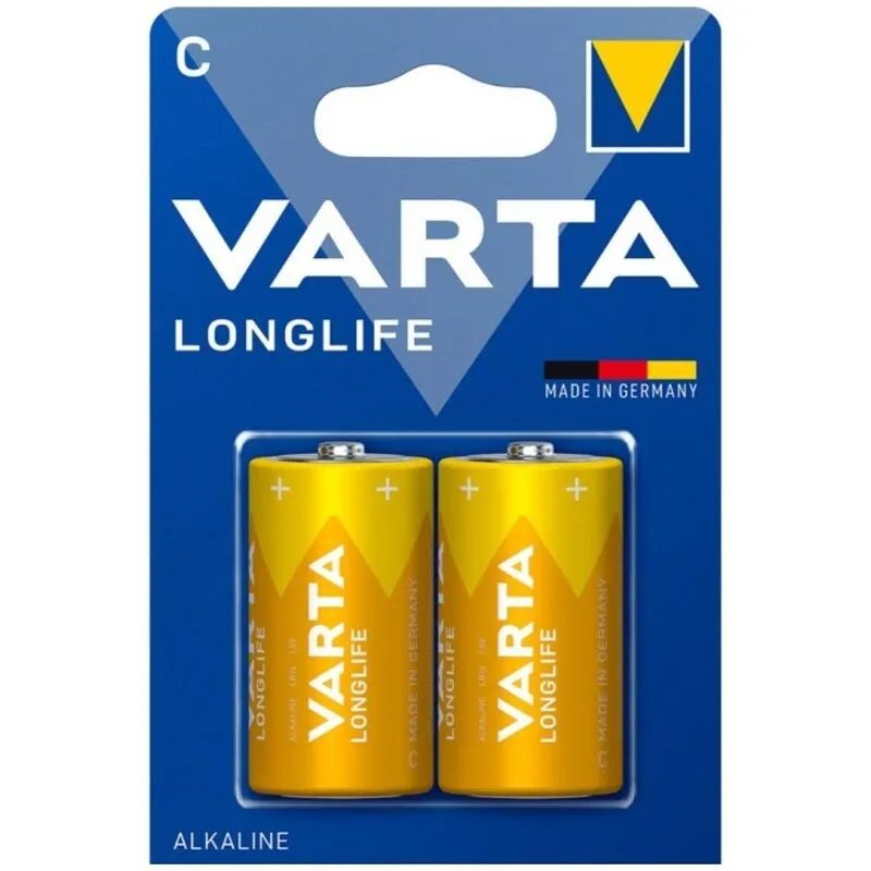 Longlife Alkaline Batterie C Lr14 Blister*2 von Varta | Fesselliebe.de