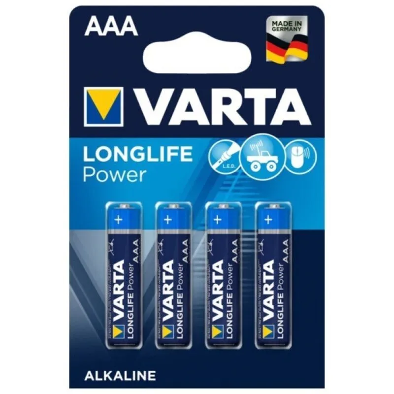 Longlife Power Alkalibatterie Aaa Lr03 4 Einheit von Varta | Fesselliebe.de