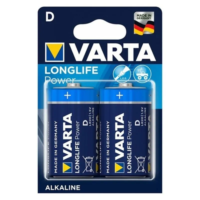 Longlife Power Alkalibatterie D Lr20 2 Einheit von Varta | Fesselliebe.de
