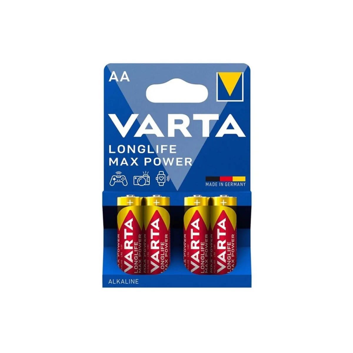 Max Power Alkaline Batterie Aa Lr6 4 Einheit von Varta | Fesselliebe.de