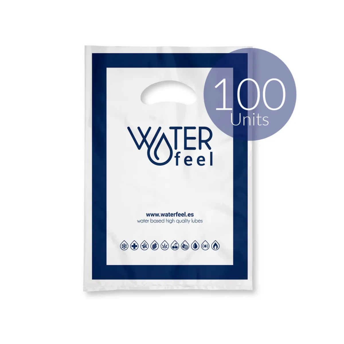 100 Kleine Plastikbeutel 25 X 35 cm von Waterfeel | Fesselliebe.de