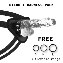 Geschirr + Klarer Hahn mit Eier 18,5 cm -O- 3,8 cm von X Ray | Fesselliebe.de