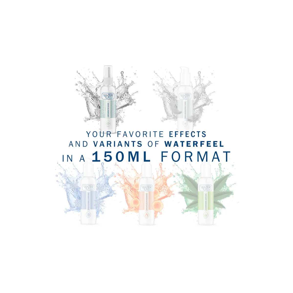 Steriler Spielzeugreiniger 150 ml von Waterfeel | Fesselliebe.de