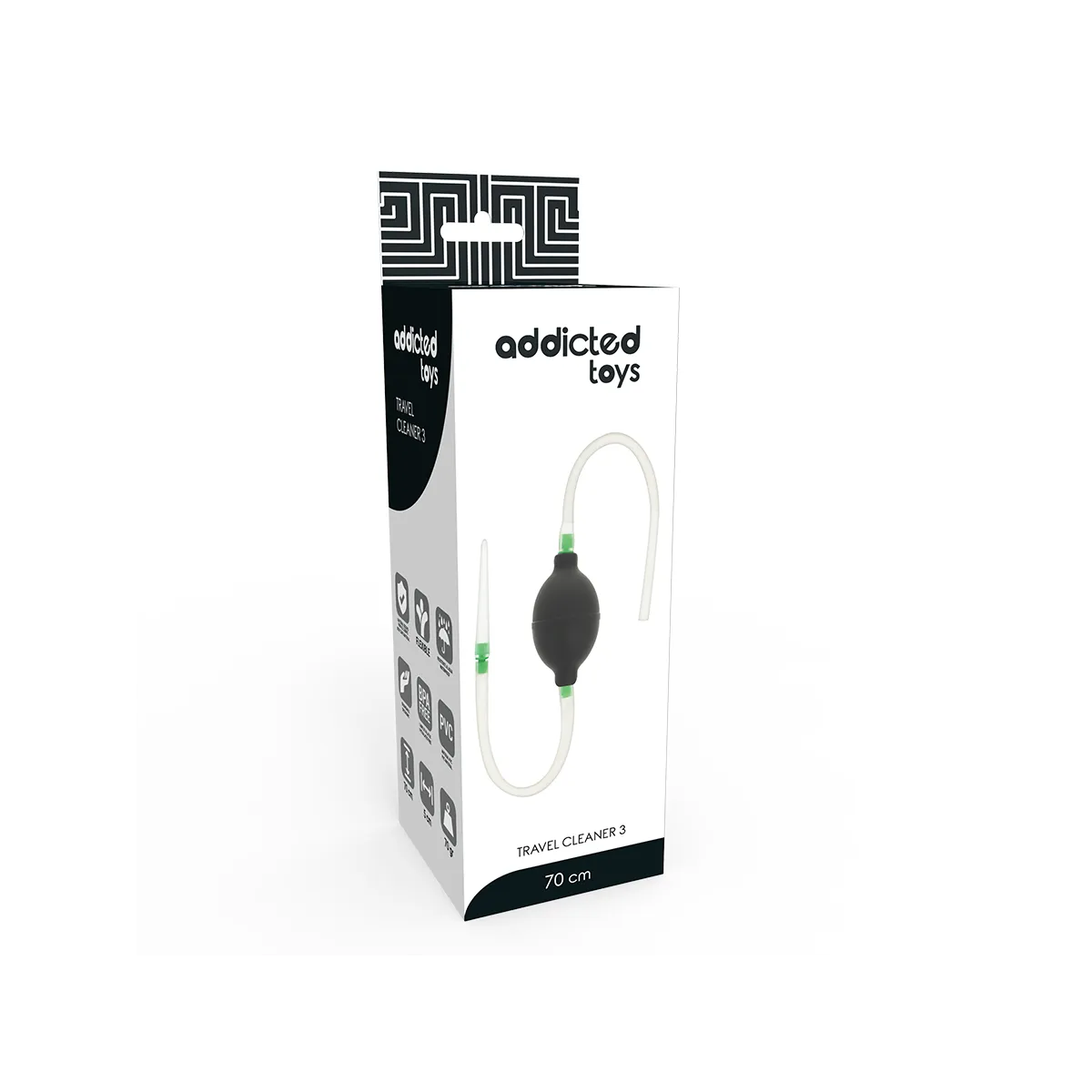 Schwarzes Enema-Set von Addicted Toys | Fesselliebe.de