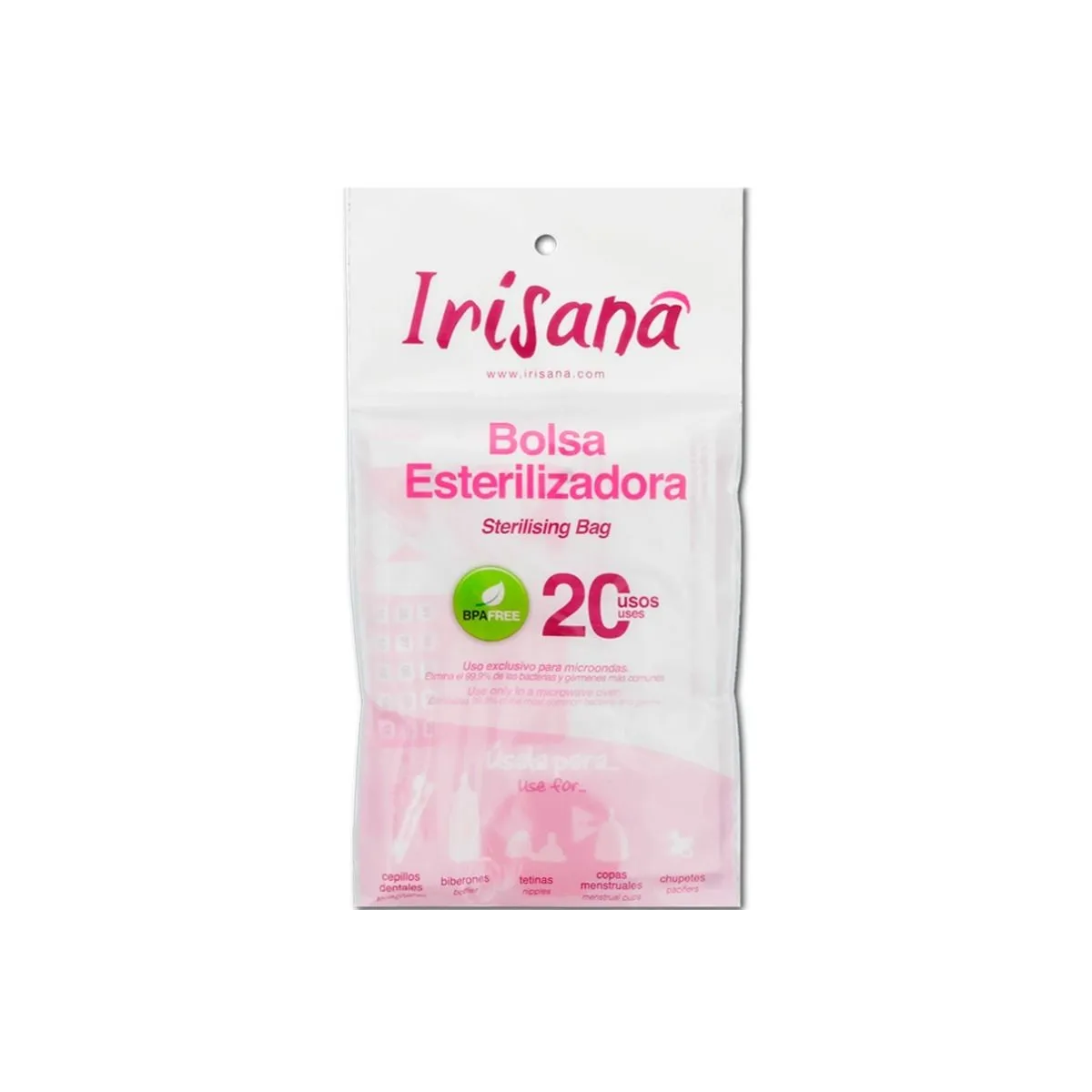 Vaginalbecher-Sterilisatorbeutel 1 Einheit von Iriscup | Fesselliebe.de